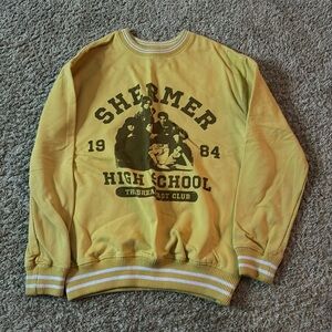The Breakfast Club sweatshirt Yellow Long Sleeve
